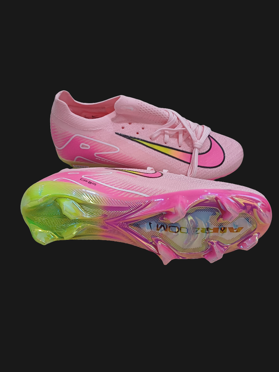 Nike Mercurial Air zoom pink green sole (premium copy)