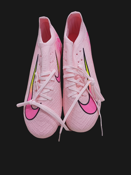 Nike Mercurial Air zoom pink green sole (premium copy)